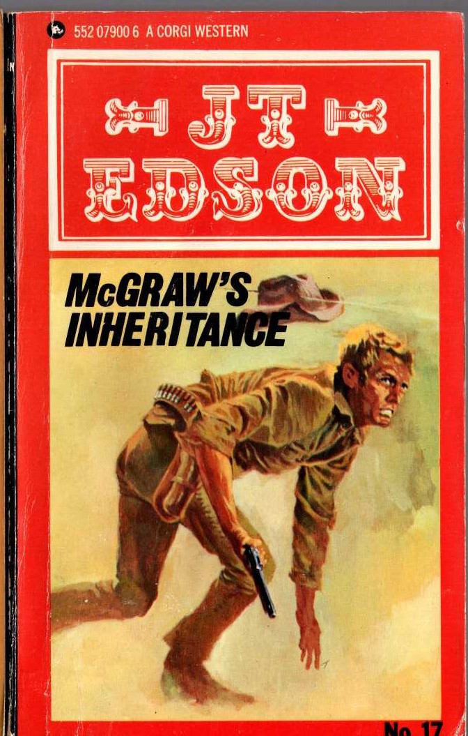 J.T. Edson  McGRAW'S INHERITANCE front book cover image