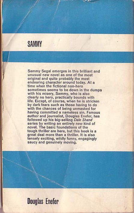 Douglas Enefer  SAMMY magnified rear book cover image