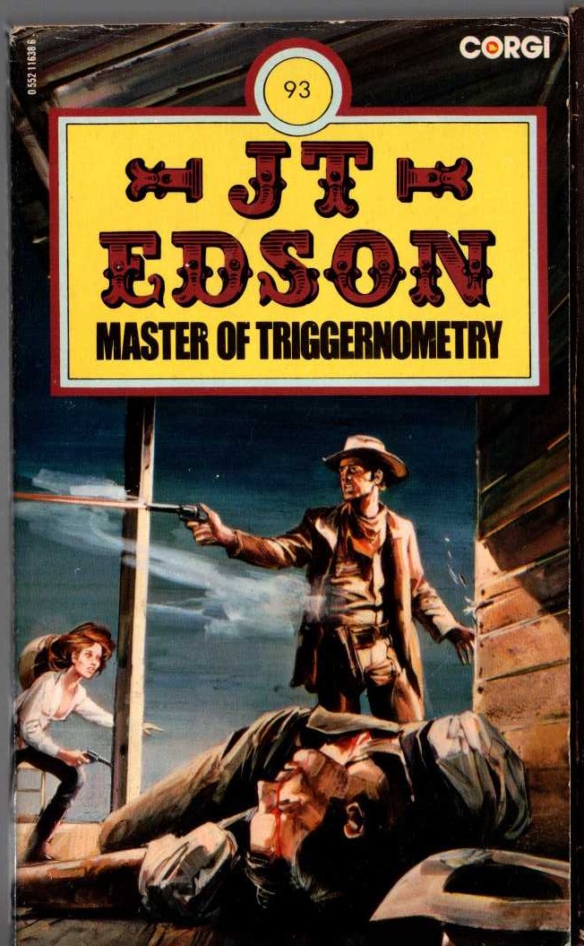 J.T. Edson  MASTER OF TRIGGERNOMETRY front book cover image