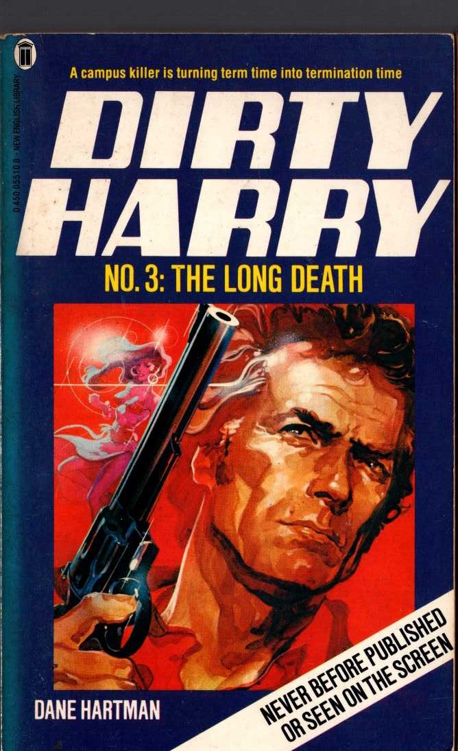 Dane Hartman  DIRTY HARRY 3: THE LONG DEATH front book cover image