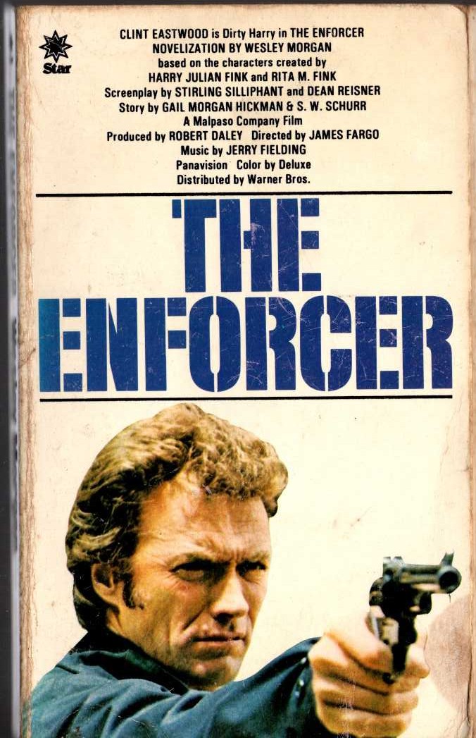 Wesley Morgan  THE ENFORCER (Clint Eastwood) front book cover image