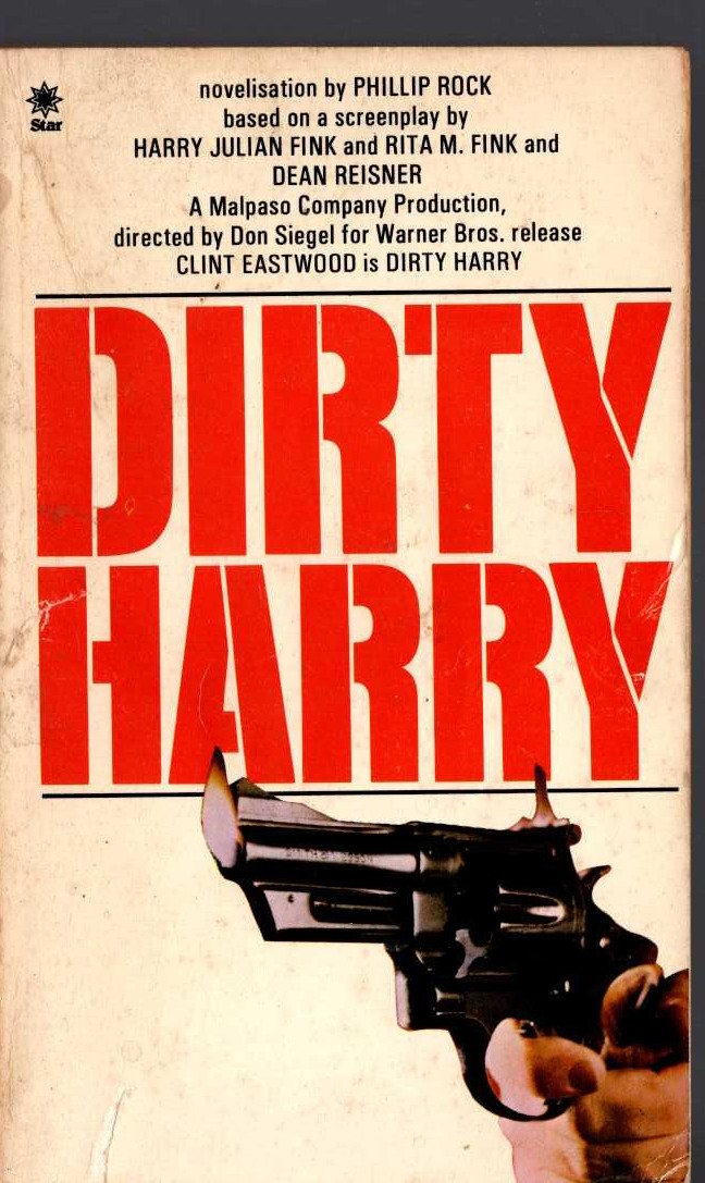 Phillip Rock  DIRTY HARRY front book cover image