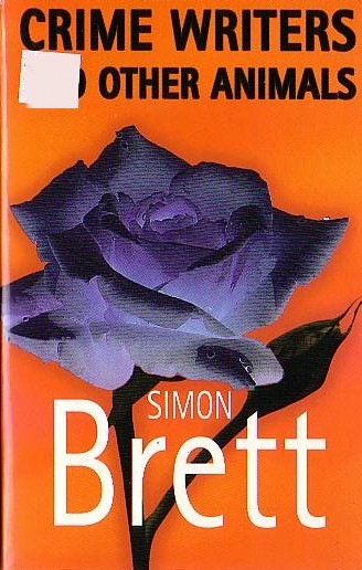 Simon Brett  CRIME WRITERS AND OTHER ANIMALS front book cover image