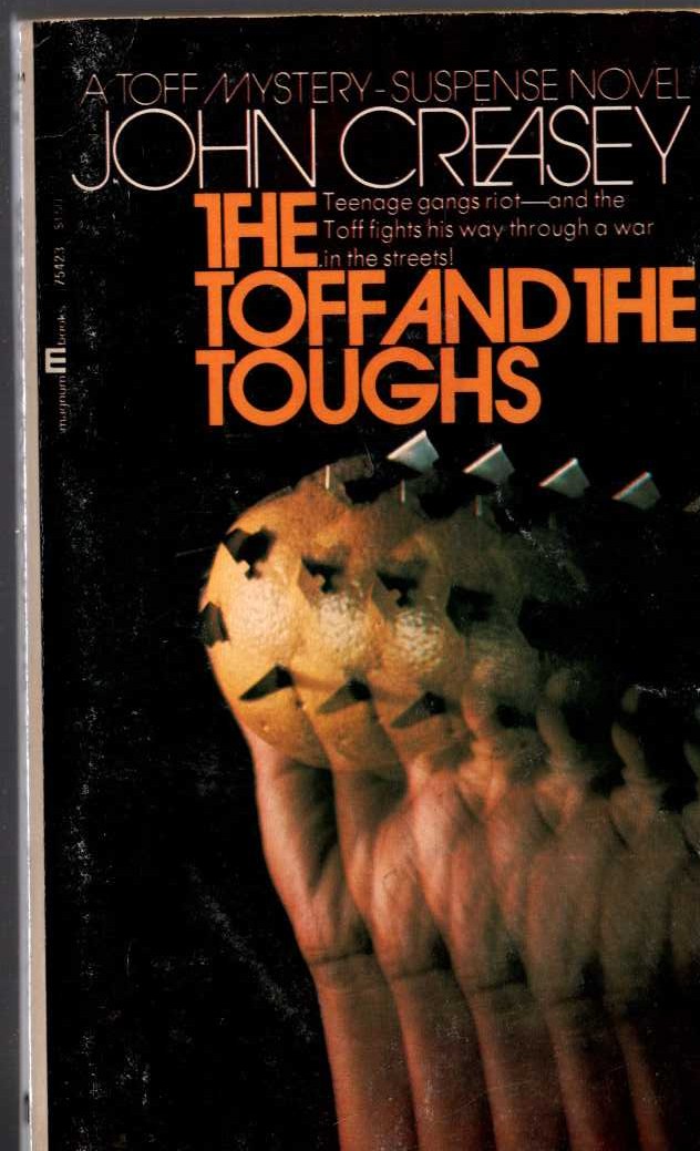 John Creasey  THE TOFF AND THE TOUGHS front book cover image