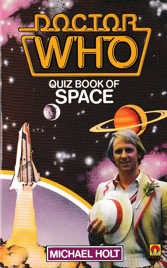 Michael Holt  DOCTOR WHO QUIZ BOOK OF SPACE front book cover image