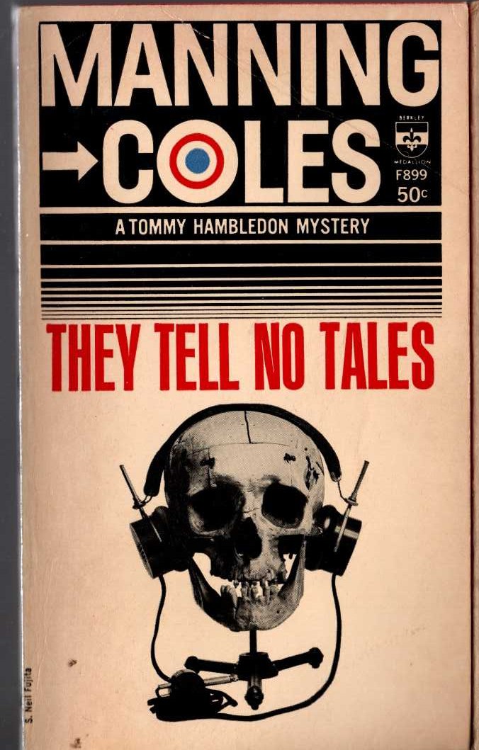 Manning Coles  THEY TELL NO TALES front book cover image