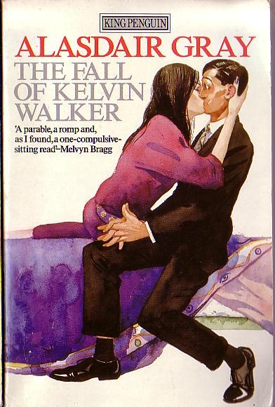 Alasdair Gray  THE FALL OF KELVIN WALKER front book cover image