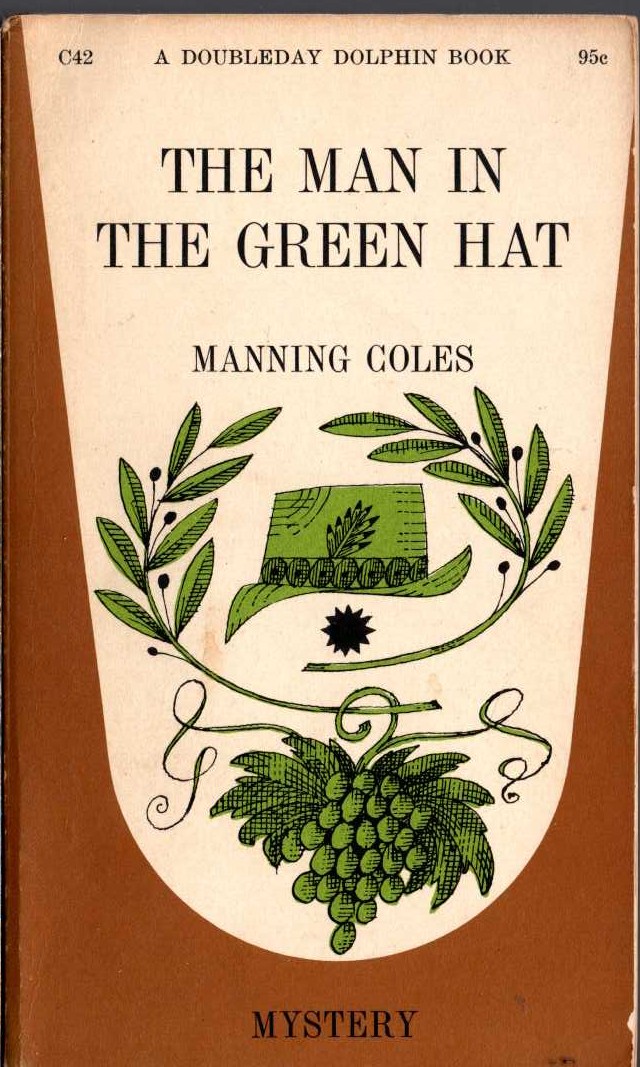 Manning Coles  THE MAN IN THE GREEN HAT front book cover image