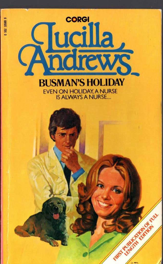 Lucilla Andrews  BUSMAN'S HOLIDAY front book cover image