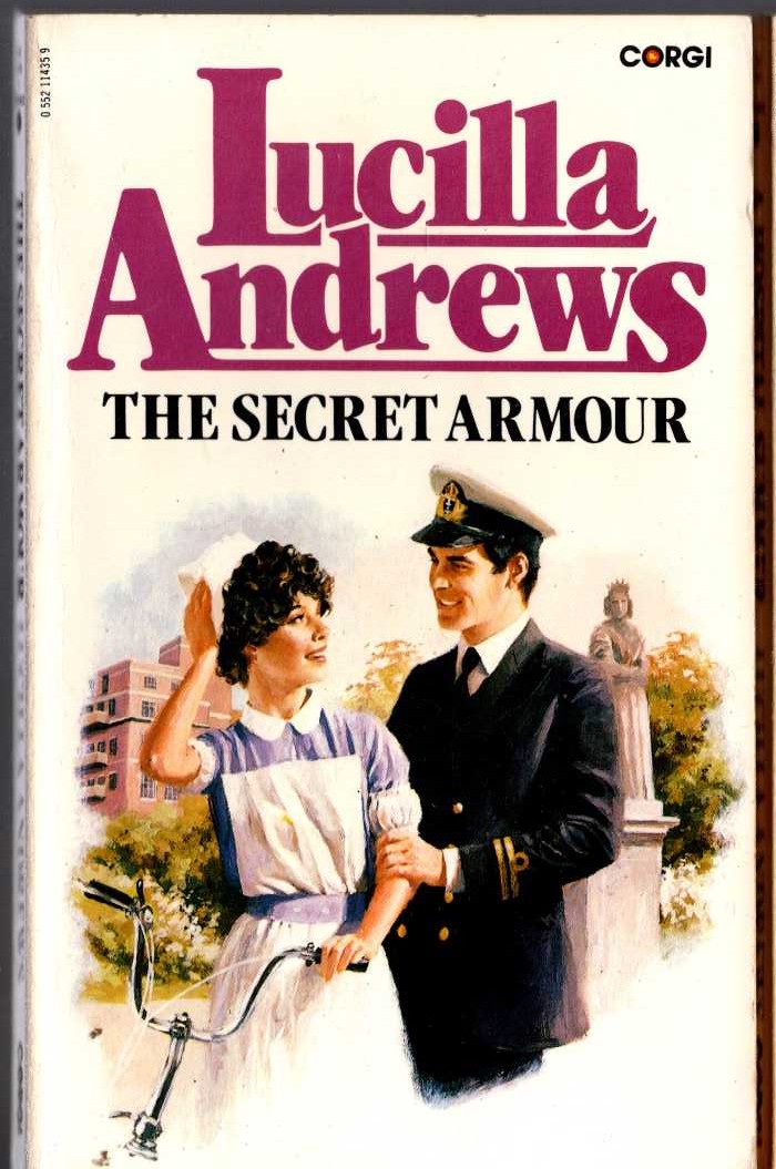 Lucilla Andrews  THE SECRET ARMOUR front book cover image