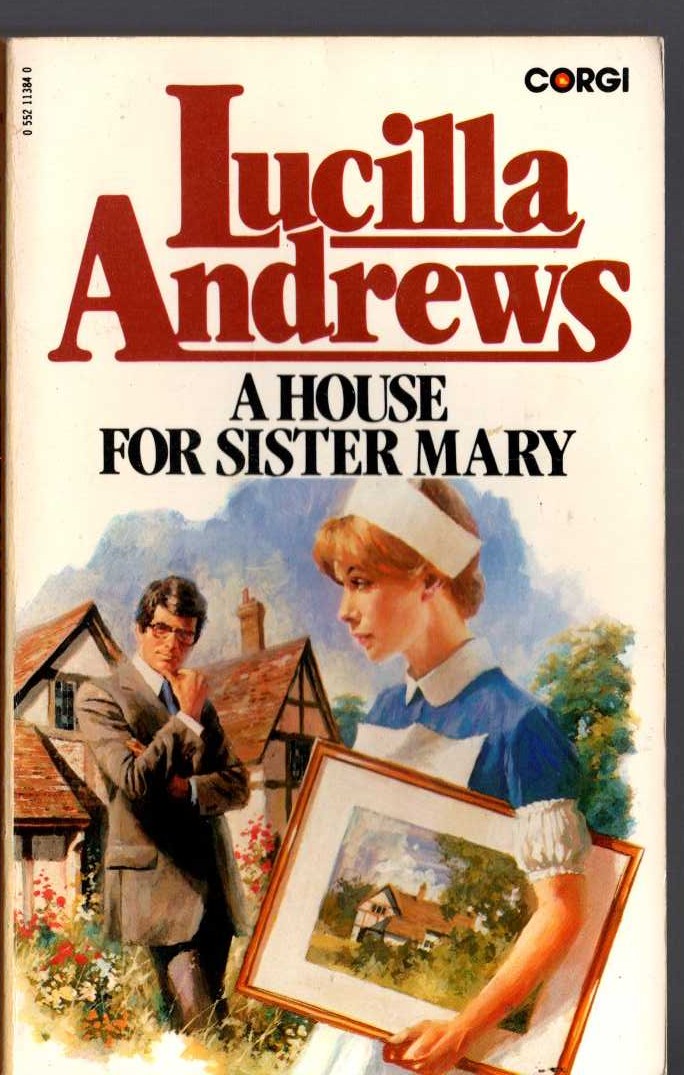 Lucilla Andrews  A HOUSE FOR SISTER MARY front book cover image