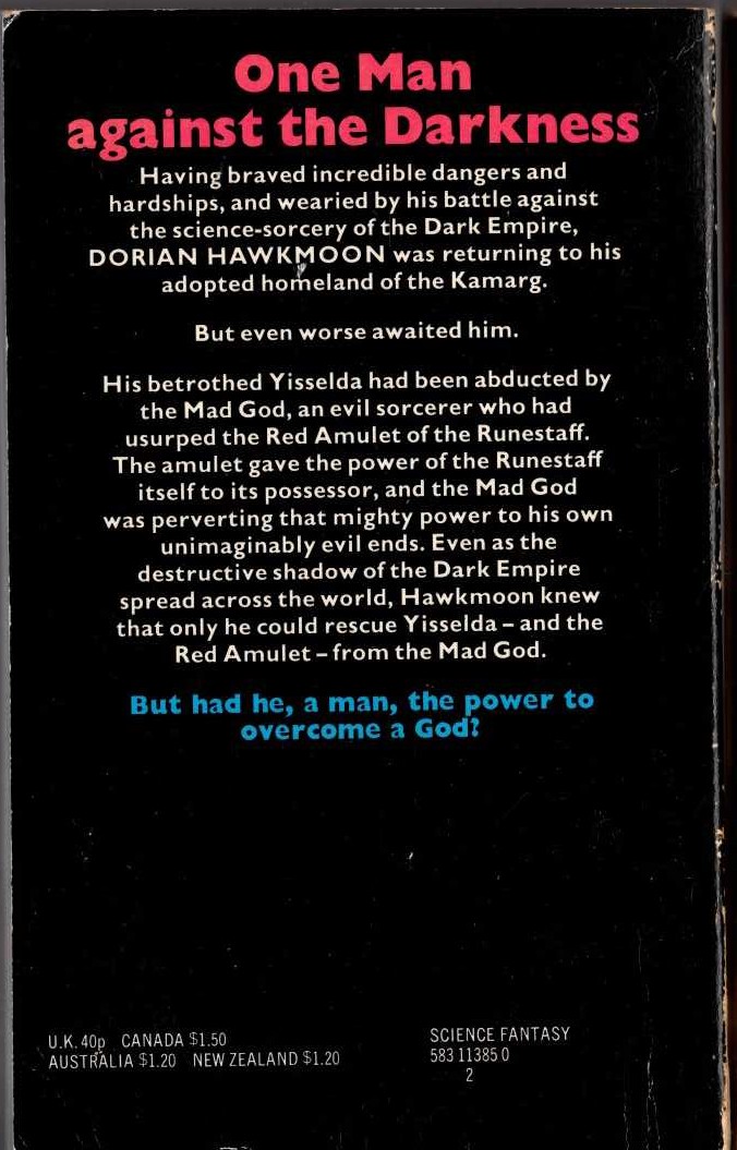 Edward_L_ Ferman  THE BEST FROM FANTASY AND SCIENCE FICTION 15th Series<BR>
    Panther 1969 rear cover image