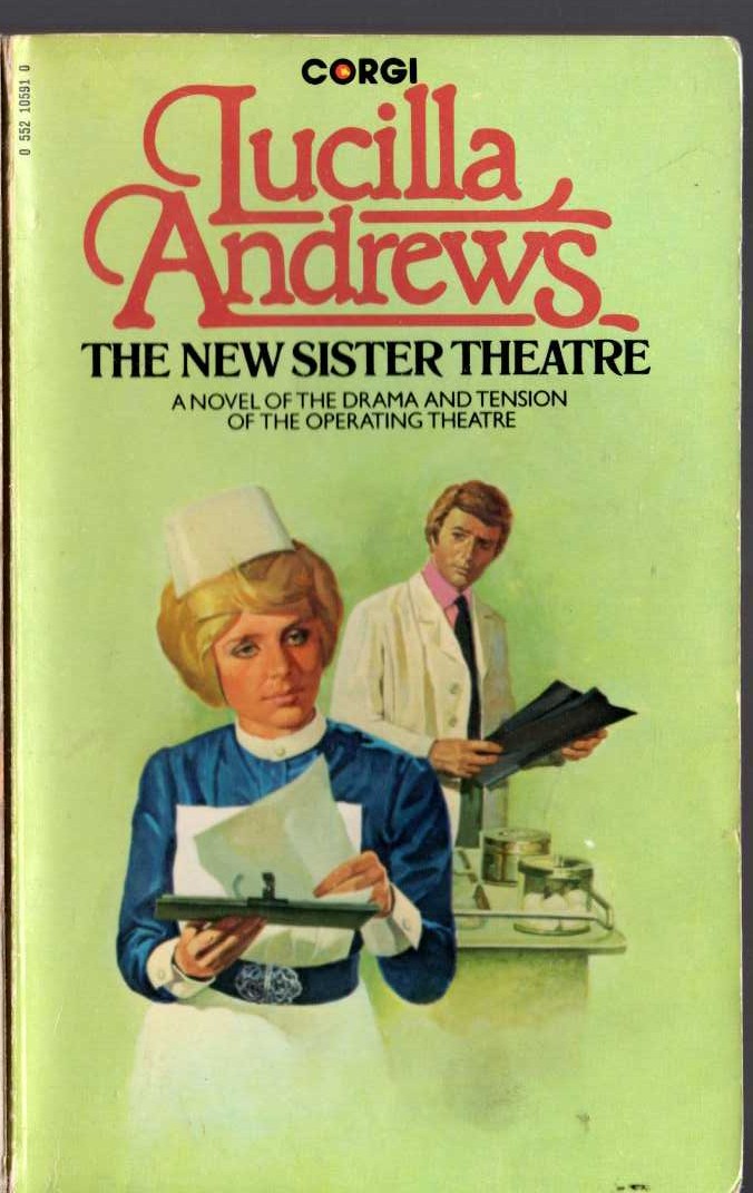 Lucilla Andrews  THE NEW SISTER THEATRE front book cover image