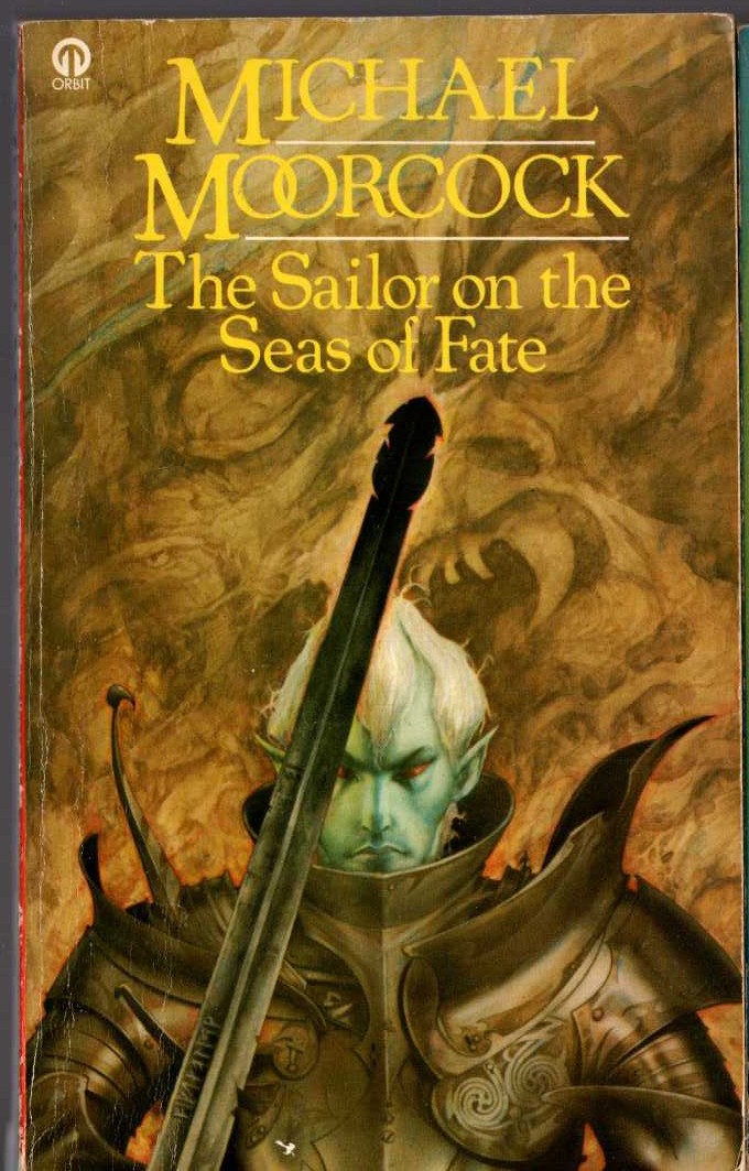 Michael Moorcock  THE SAILOR ON THE SEAS OF FATE front book cover image