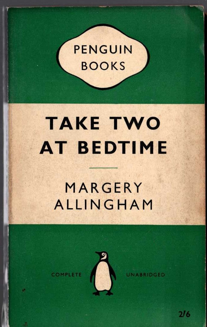 Margery Allingham  TAKE TWO AT BEDTIME front book cover image