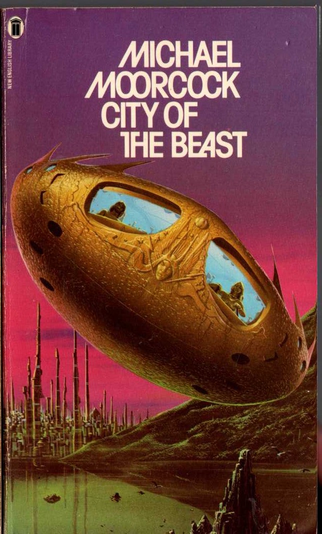 Michael Moorcock  CITY OF THE BEAST front book cover image