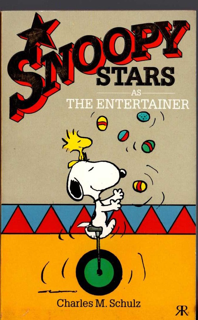 Charles M. Schulz  SNOOPY STARS AS THE ENTERTAINER front book cover image