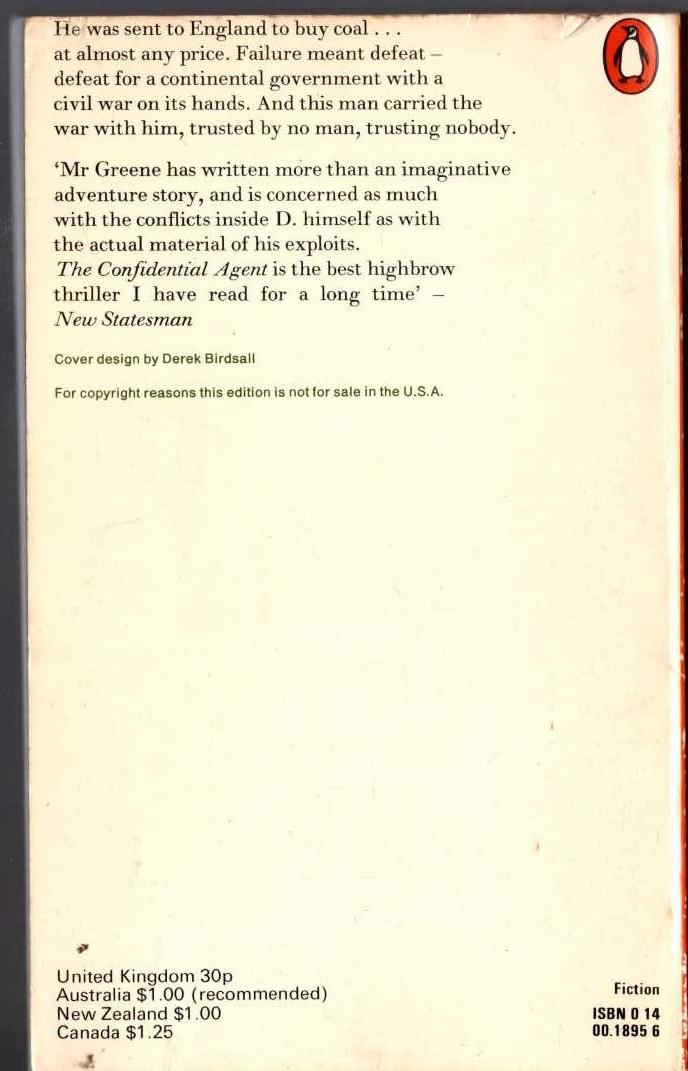 Dirk Bogarde  JERICHO magnified rear book cover image