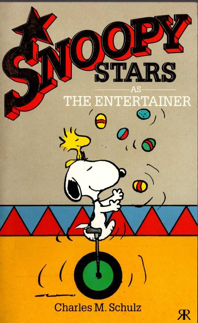 Charles M. Schulz  SNOOPY STARS AS THE ENTERTAINER front book cover image