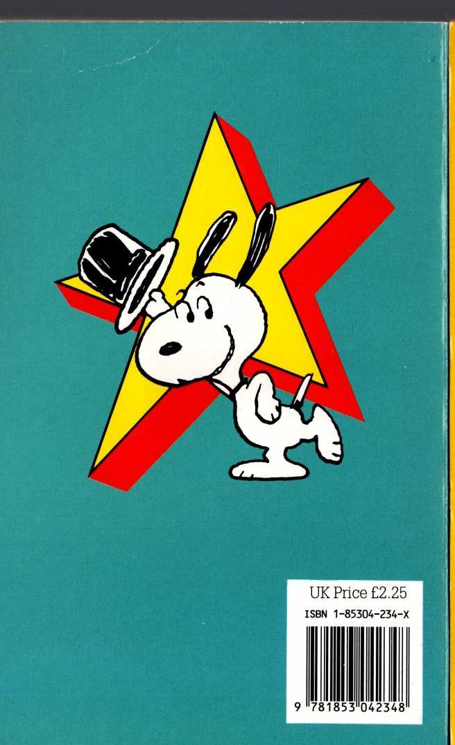 Charles M. Schulz  SNOOPY STARS AS LUDWIG VAN BEAGLE magnified rear book cover image