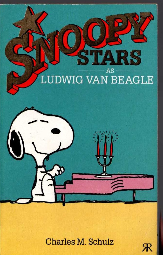 Charles M. Schulz  SNOOPY STARS AS LUDWIG VAN BEAGLE front book cover image