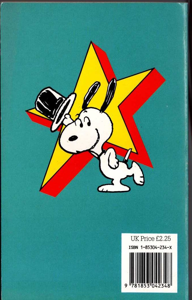 Charles M. Schulz  SNOOPY STARS AS LUDWIG VAN BEAGLE magnified rear book cover image