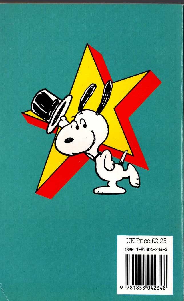 Charles M. Schulz  SNOOPY STARS AS LUDWIG VAN BEAGLE magnified rear book cover image