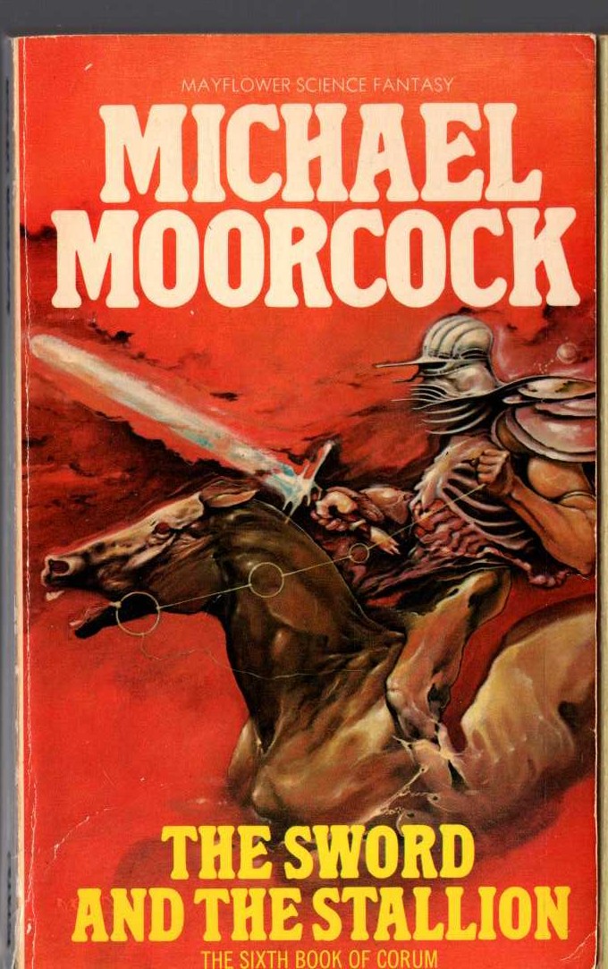 Michael Moorcock  THE SWORD AND THE STALLION front book cover image