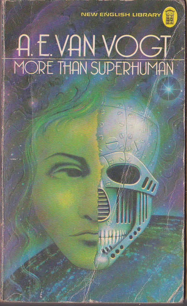 A.E. van Vogt  MORE THAN SUPERHUMAN front book cover image