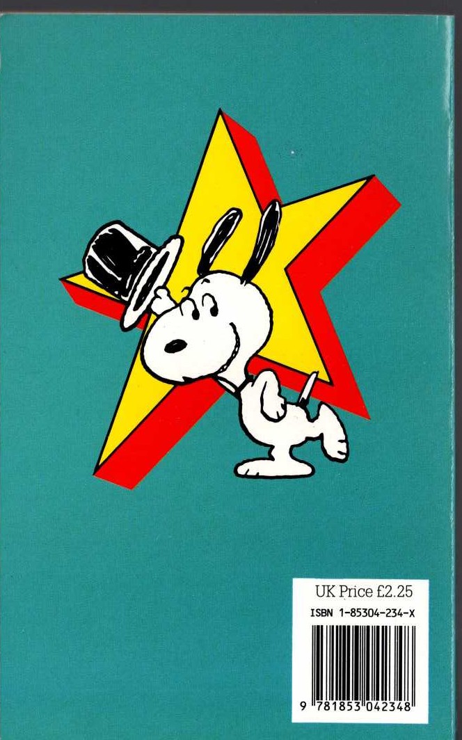 Charles M. Schulz  SNOOPY STARS AS LUDWIG VAN BEAGLE magnified rear book cover image