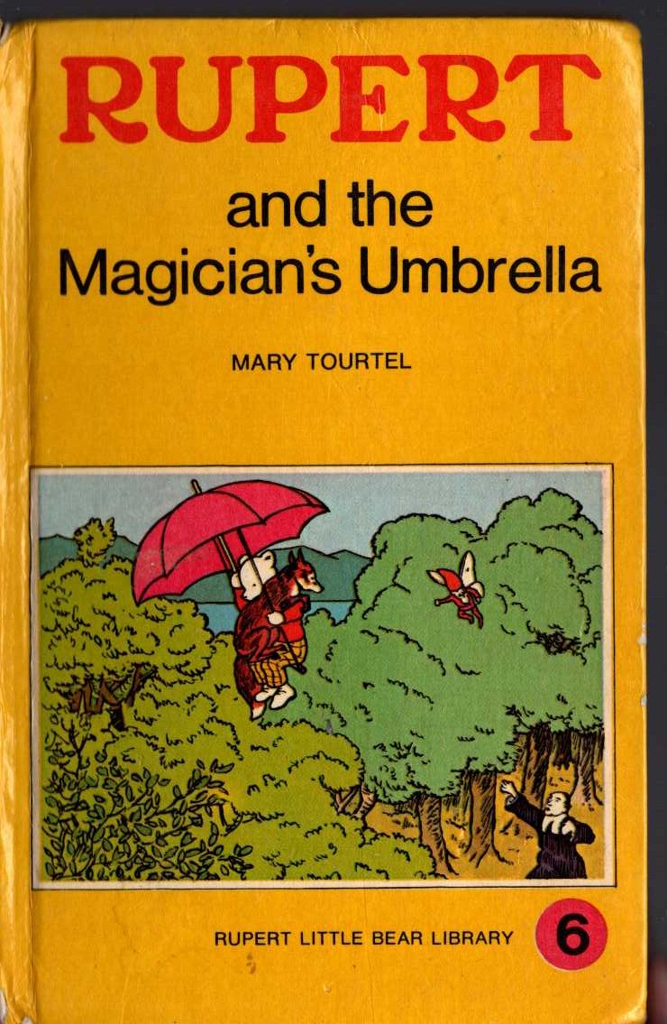 RUPERT AND THE MAGICIAN'S UMBRELLA front book cover image