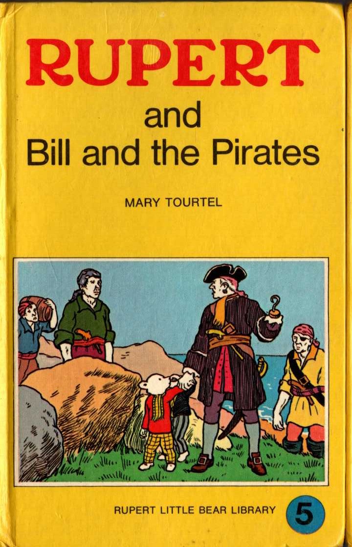 RUPERT AND BILL AND THE PIRATES front book cover image