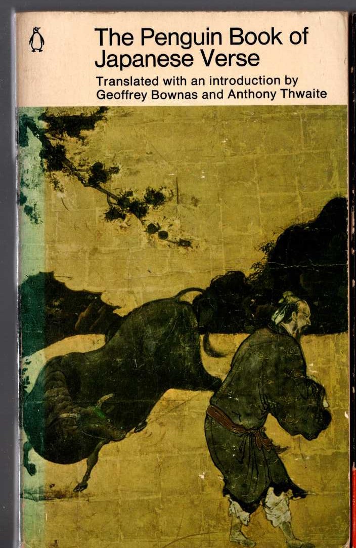 THE PENGUIN BOOK OF JAPANESE VERSE front book cover image