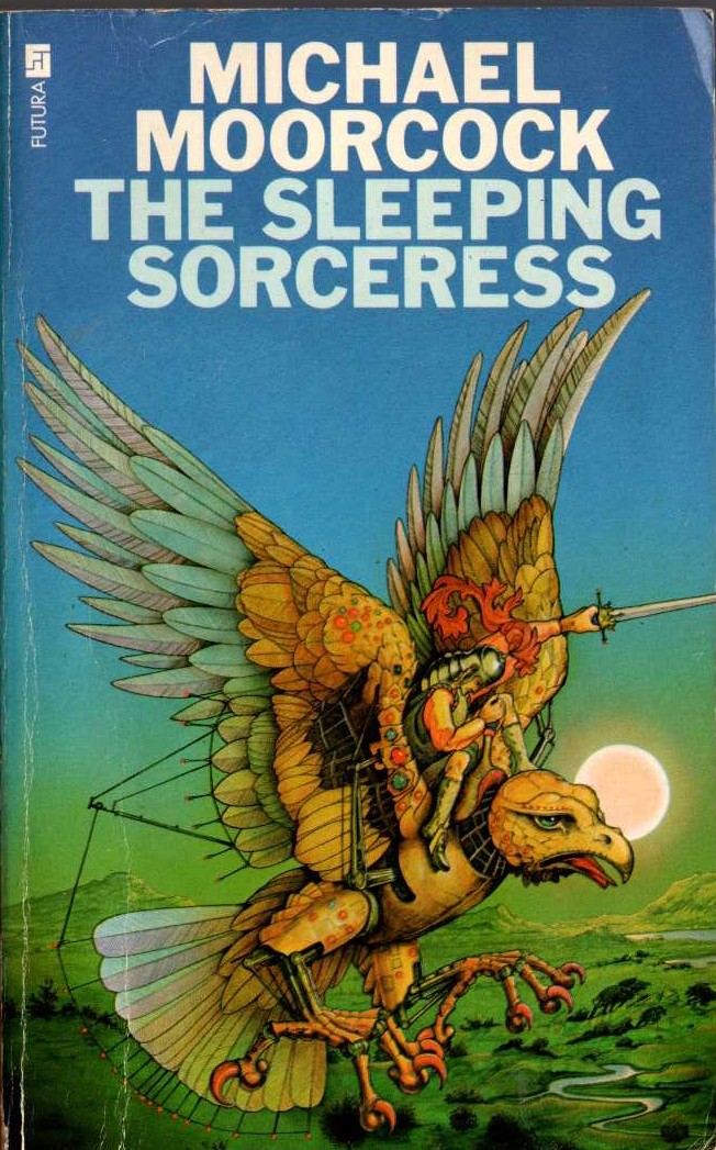 Michael Moorcock  THE SLEEPING SORCERESS front book cover image