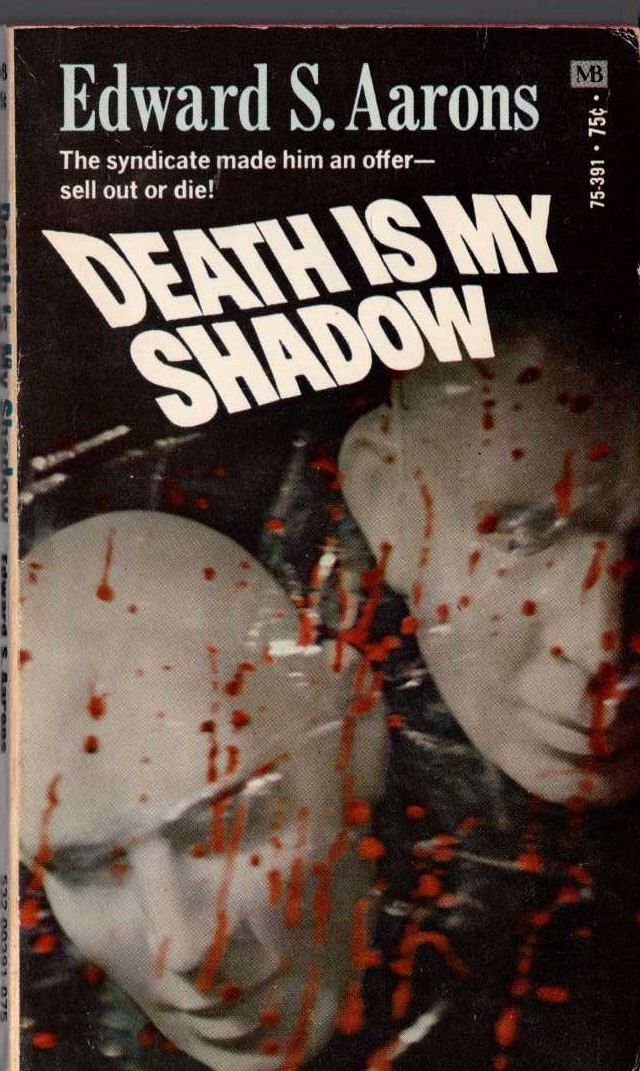 Edward S. Aarons  DEATH IS MY SHADOW front book cover image