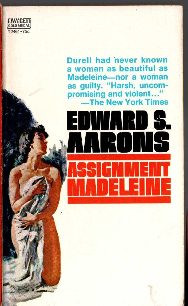 Edward S. Aarons  ASSIGNMENT MADELEINE front book cover image