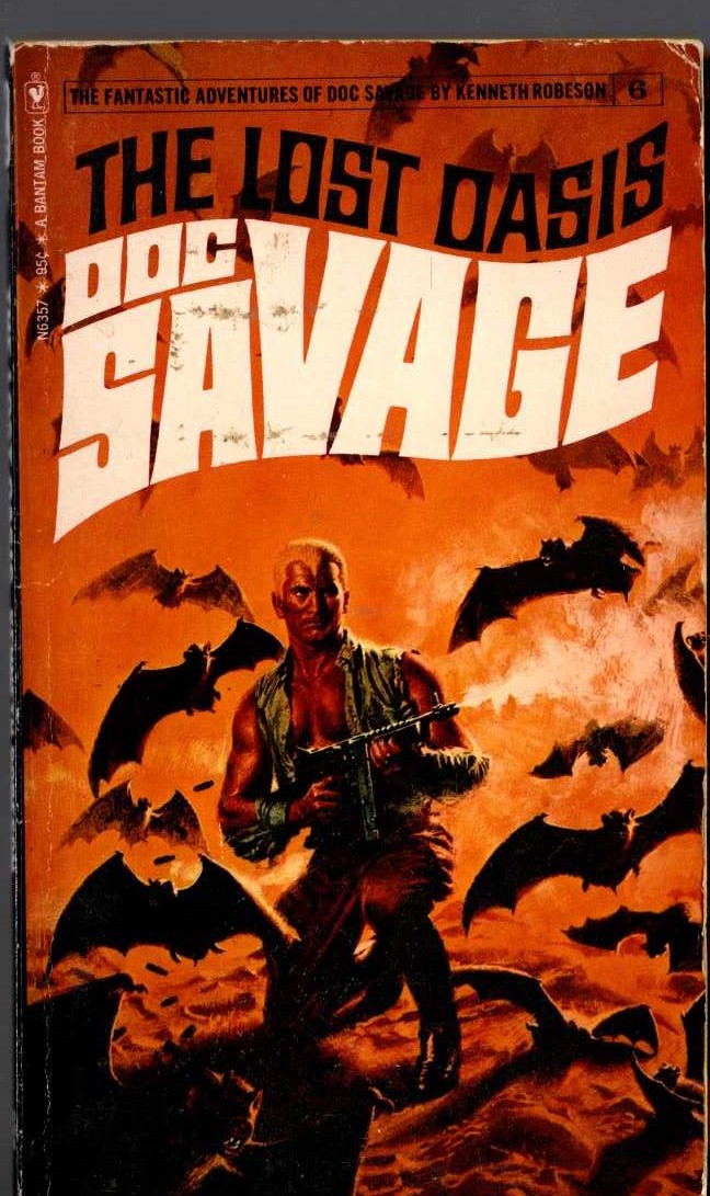 Kenneth Robeson  DOC SAVAGE: THE LOST OASIS front book cover image