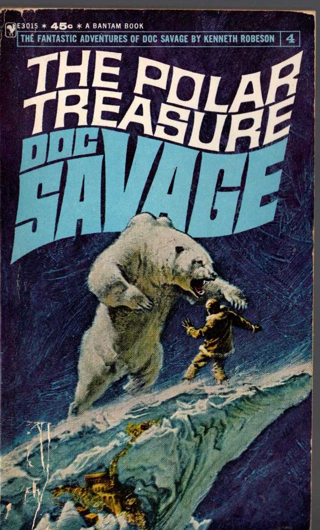 Kenneth Robeson  DOC SAVAGE: THE POLAR TREASURE front book cover image