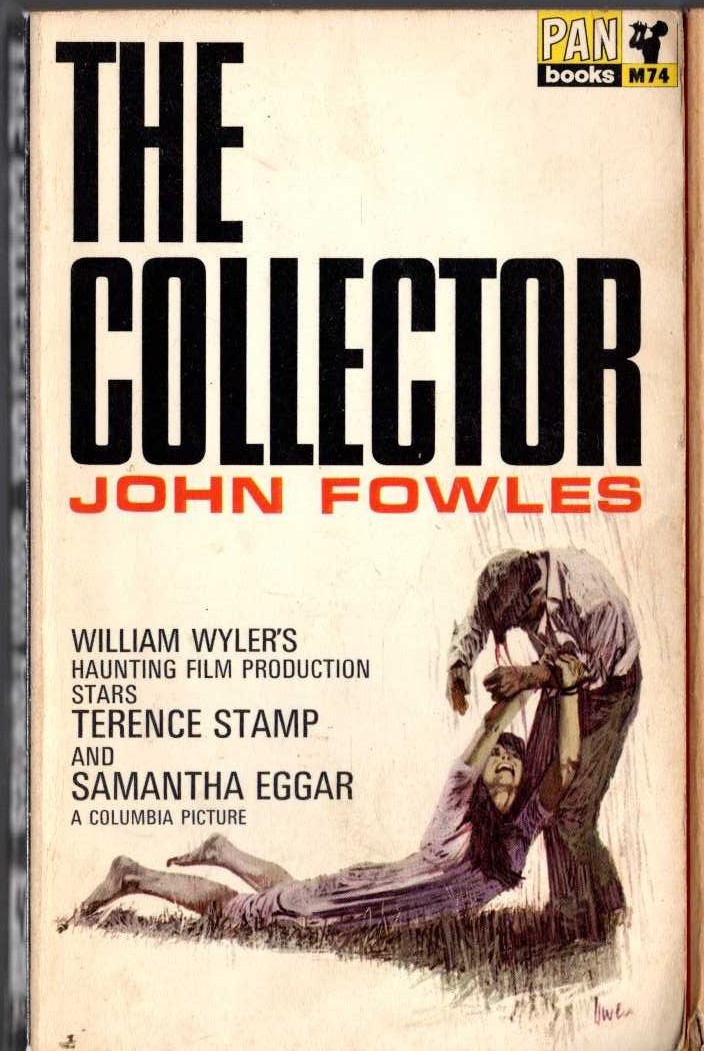 John Fowles  THE COLEECTOR front book cover image