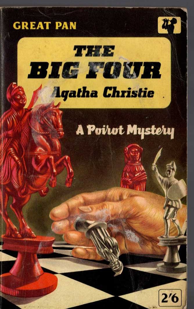 Agatha Christie  THE BIG FOUR front book cover image
