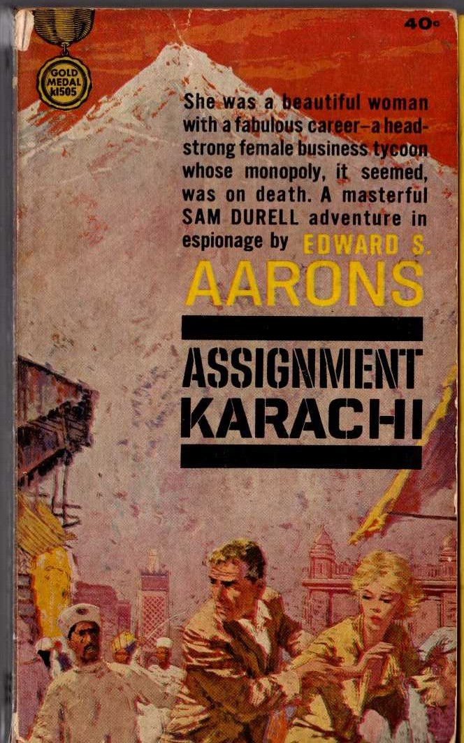 Edward S. Aarons  ASSIGNMENT KARACHI front book cover image