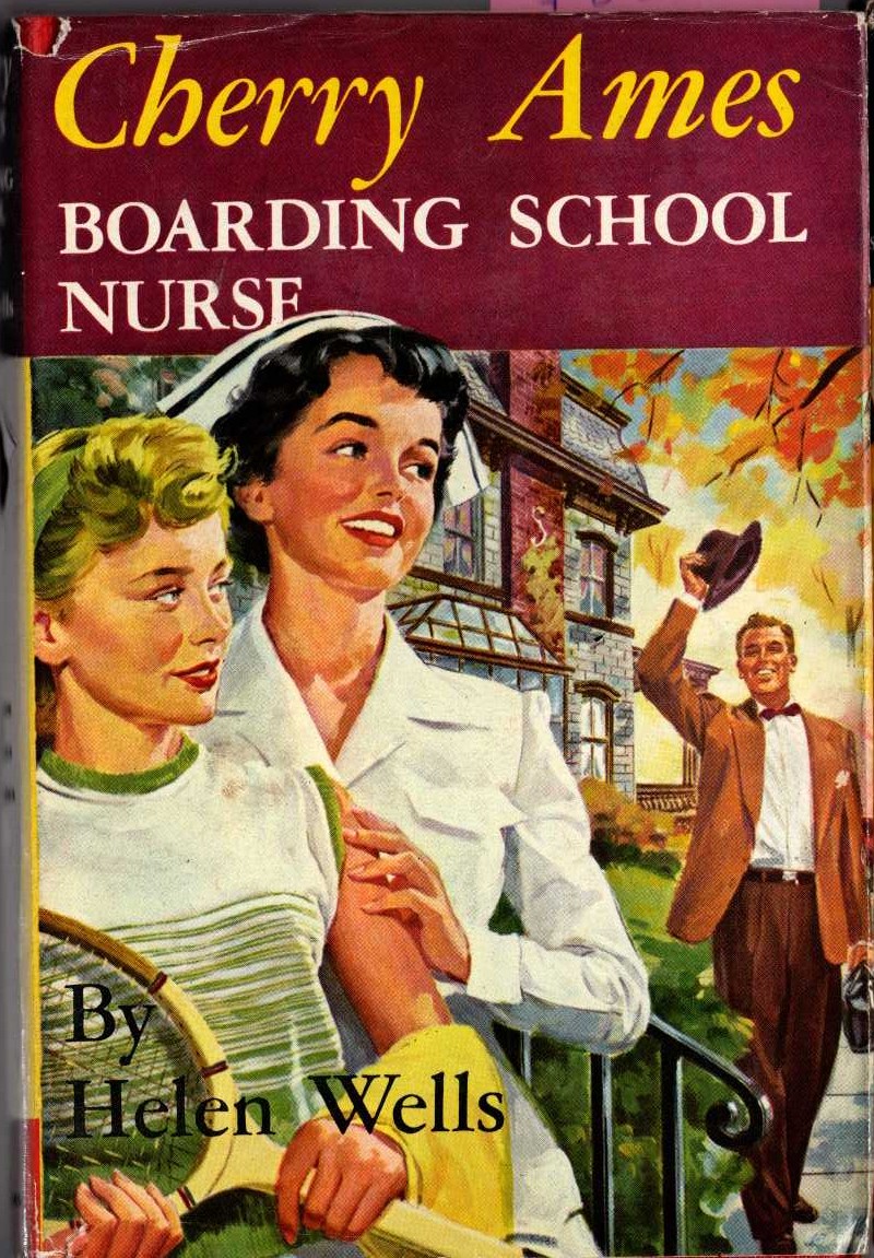 CHERRY AMES BOARDING SCHOOL NURSE front book cover image