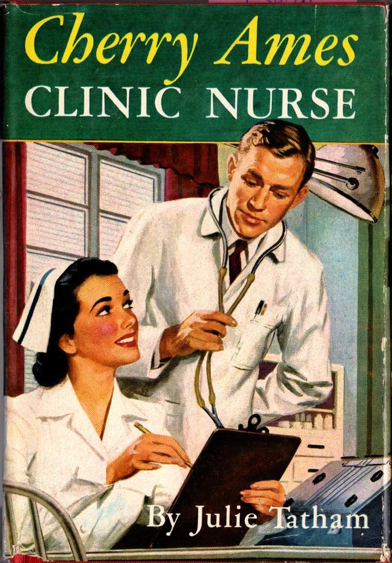 CHERRY AMES CLINIC NURSE front book cover image