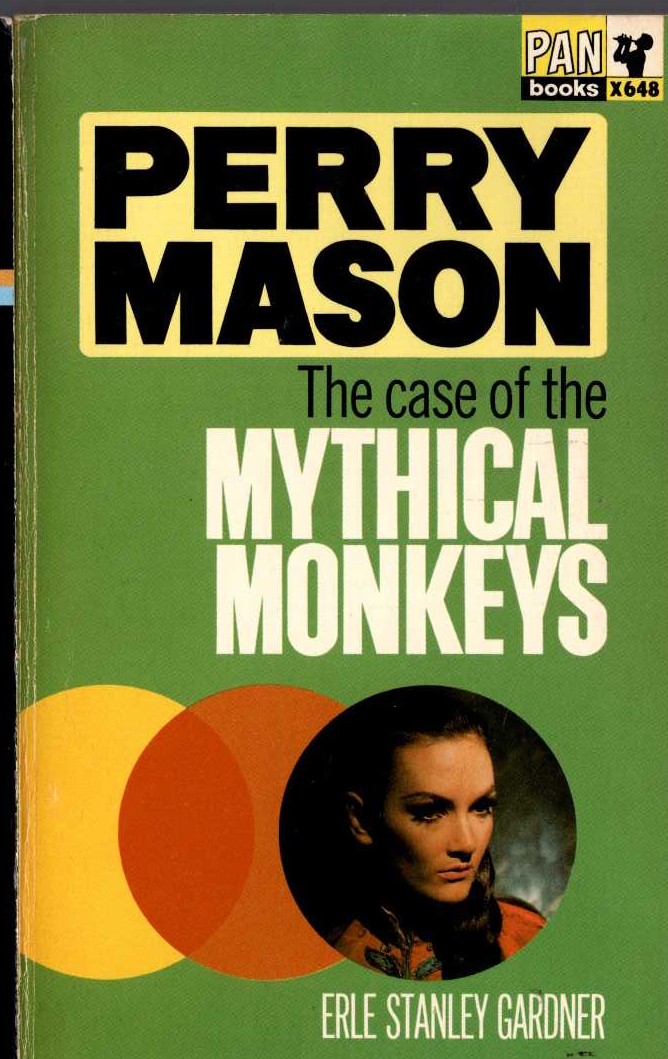 Erle Stanley Gardner  THE CASE OF THE MYTHICAL MONKEYS front book cover image