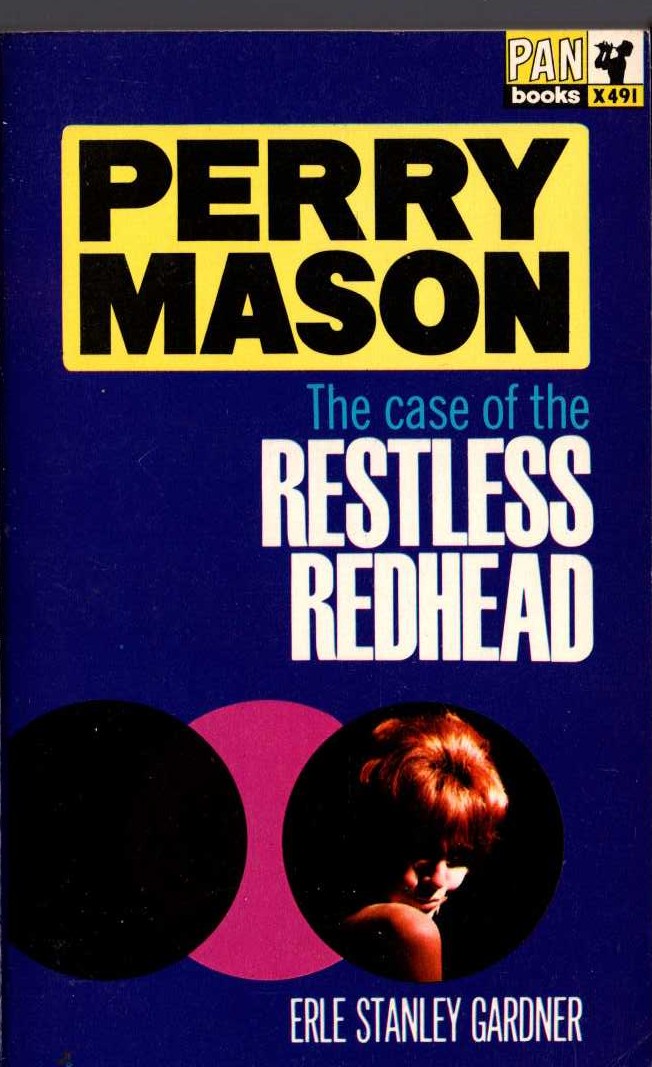 Erle Stanley Gardner  THE CASE OF THE RESTLESS REDHEAD front book cover image