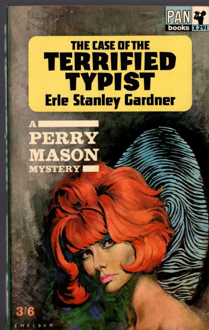Erle Stanley Gardner  THE CASE OF THE TERRIFIED TYPIST front book cover image