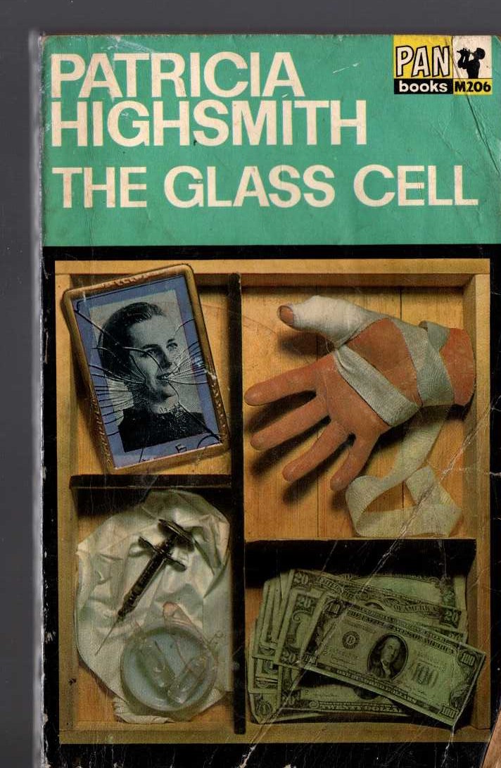 Patricia Highsmith  THE GLASS CELL front book cover image