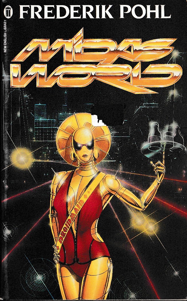 Frederik Pohl  MIDAS WORLD front book cover image