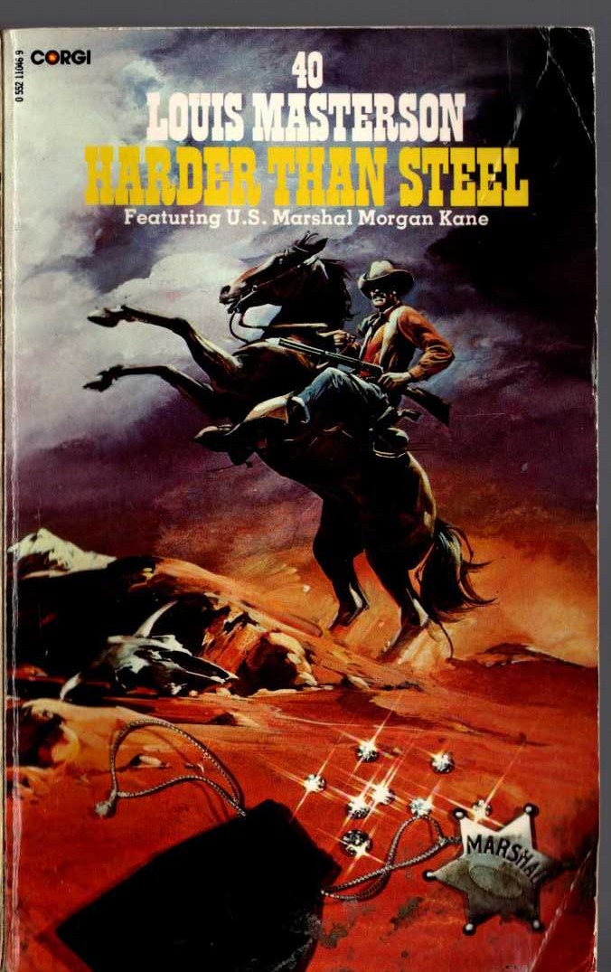 Louis Masterson  HARDER THAN STEEL front book cover image