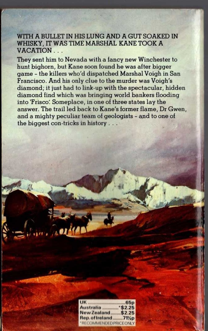 Louis Masterson  HARDER THAN STEEL magnified rear book cover image